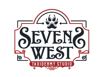 Sevens West Taxidermy Studio logo design by Ultimatum