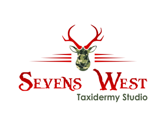 Sevens West Taxidermy Studio logo design by ROSHTEIN
