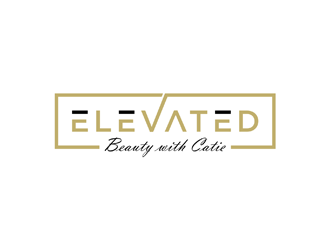 Elevated Beauty with Catie  logo design by johana