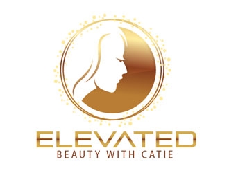 Elevated Beauty with Catie  logo design by frontrunner