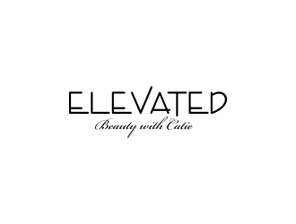 Elevated Beauty with Catie  logo design by oke2angconcept