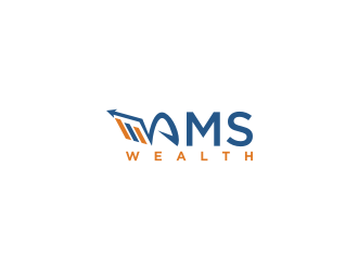 AMS Wealth  logo design by bricton