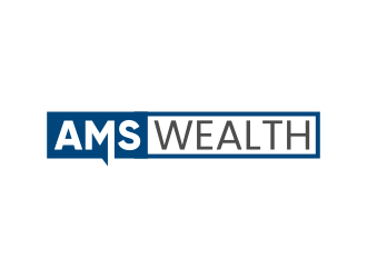 AMS Wealth  logo design by pakNton