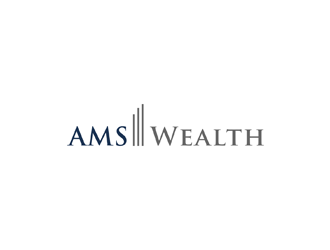 AMS Wealth  logo design by johana