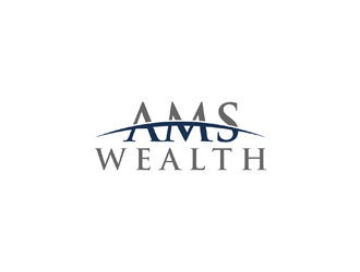 AMS Wealth  logo design by johana