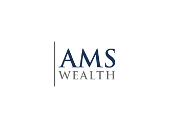 AMS Wealth  logo design by johana