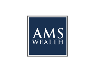 AMS Wealth  logo design by johana