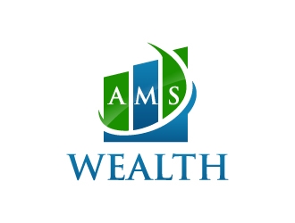 AMS Wealth  logo design by akilis13