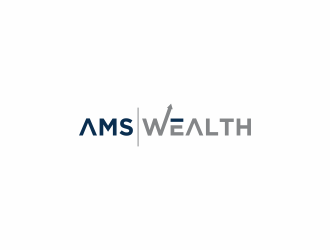AMS Wealth  logo design by haidar