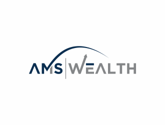 AMS Wealth  logo design by haidar