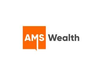 AMS Wealth  logo design by pakNton