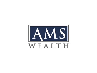 AMS Wealth  logo design by johana