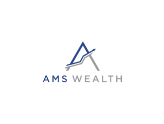 AMS Wealth  logo design by bricton