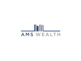 AMS Wealth  logo design by bricton