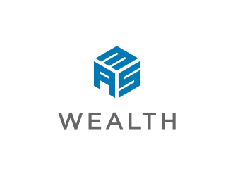 AMS Wealth  logo design by logitec