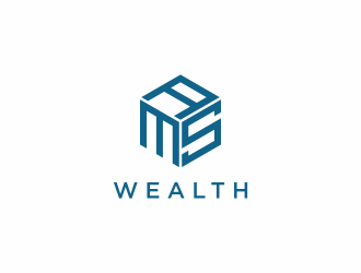 AMS Wealth  logo design by hopee