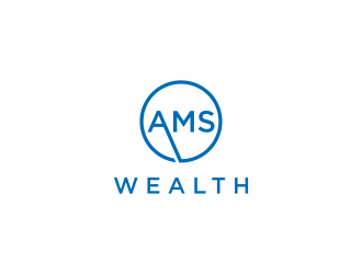 AMS Wealth  logo design by hopee