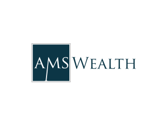 AMS Wealth  logo design by Landung
