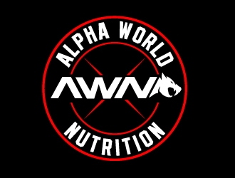 AlphaWorld Nutrition logo design by Ultimatum