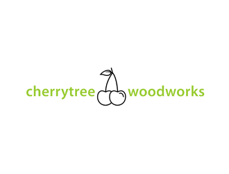 cherrytree woodworks logo design by bomie