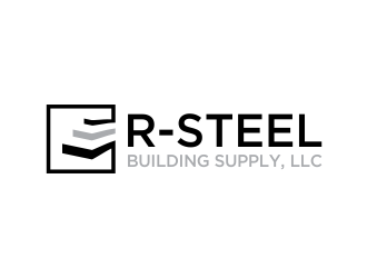 R-Steel Building Supply, LLC logo design by oke2angconcept