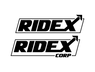 Ride X Corp logo design by beejo