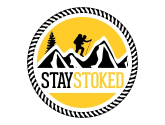 Stay Stoked  logo design by cikiyunn