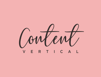 Content Vertical logo design by afra_art