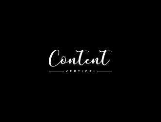 Content Vertical logo design by afra_art