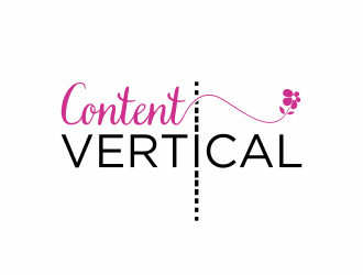 Content Vertical logo design by agus