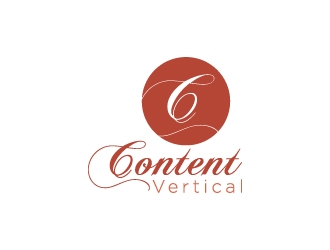 Content Vertical logo design by wongndeso