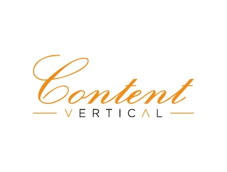 Content Vertical logo design by wongndeso