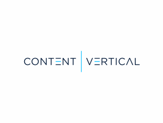 Content Vertical logo design by ammad