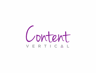 Content Vertical logo design by ammad