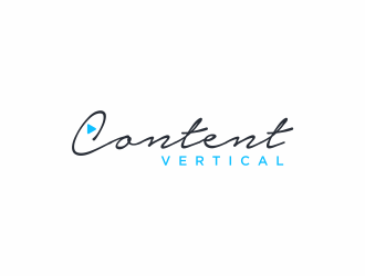 Content Vertical logo design by ammad