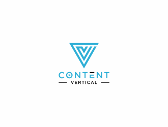 Content Vertical logo design by haidar