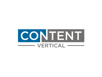 Content Vertical logo design by rief
