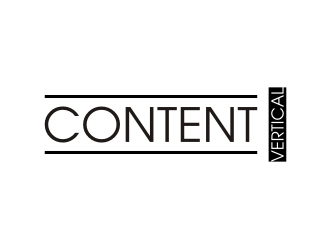 Content Vertical logo design by Landung