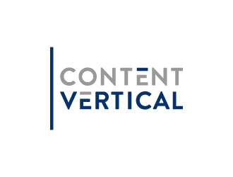 Content Vertical logo design by akilis13