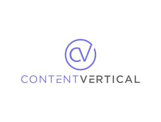 Content Vertical logo design by BlessedArt