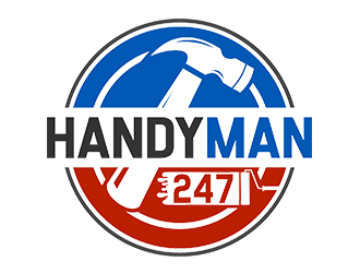 Handyman247 logo design by zeta