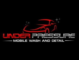 Under Pressure Mobile Wash And Detail logo design by Cekot_Art