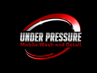 Under Pressure Mobile Wash And Detail logo design by GraphicLab