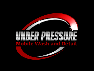 Under Pressure Mobile Wash And Detail logo design by GraphicLab