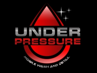 Under Pressure Mobile Wash And Detail logo design by Cekot_Art