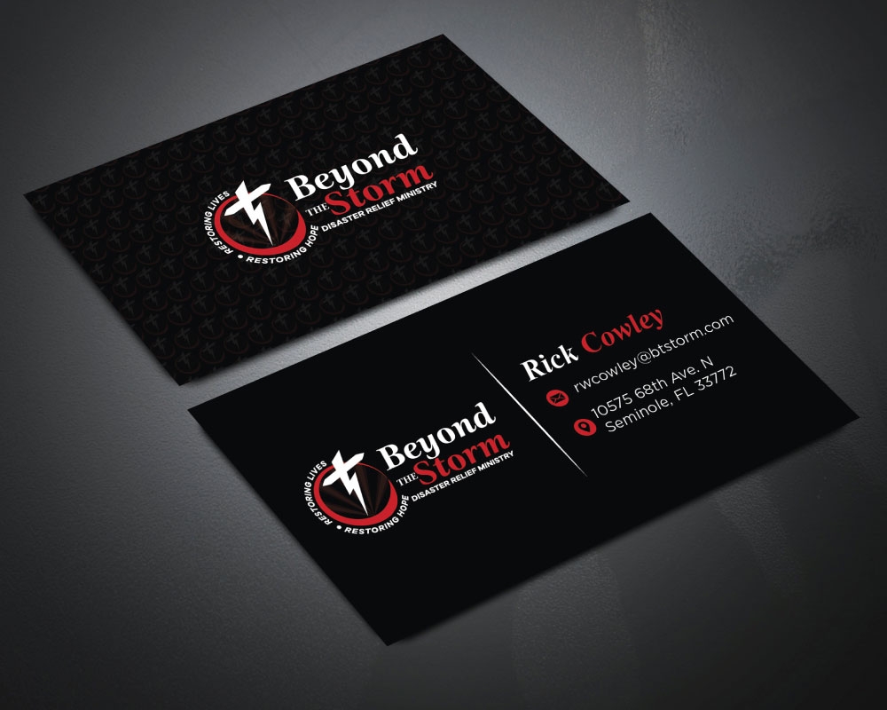 Beyond The Storm logo design by Boomstudioz