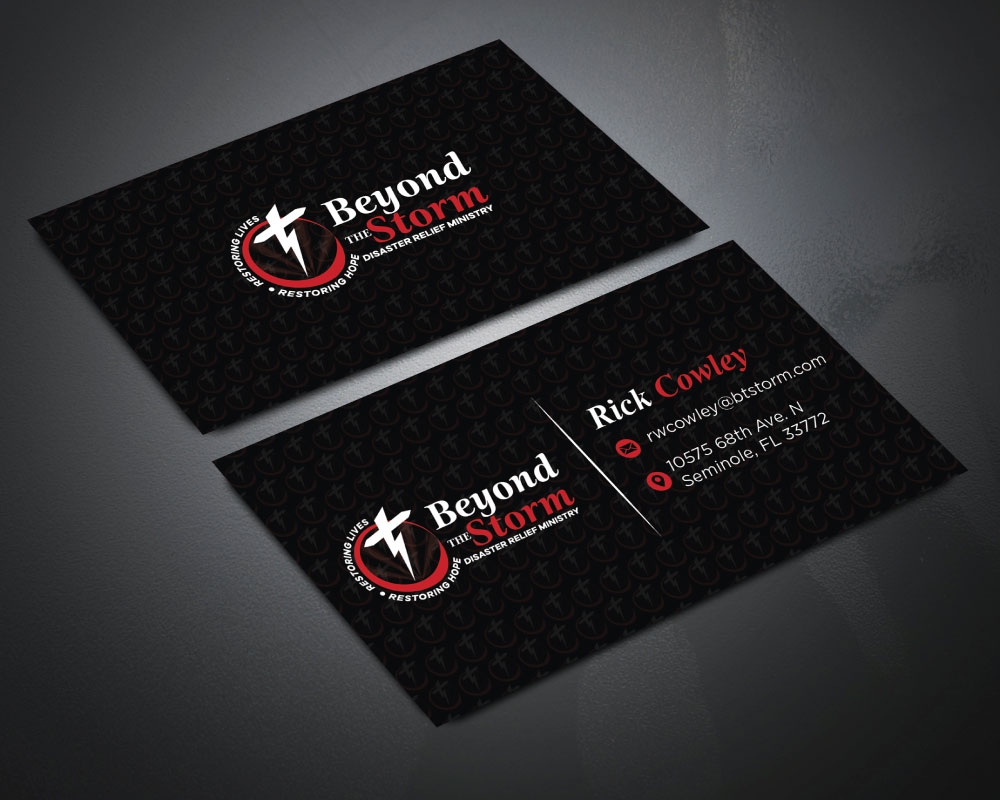 Beyond The Storm logo design by Boomstudioz