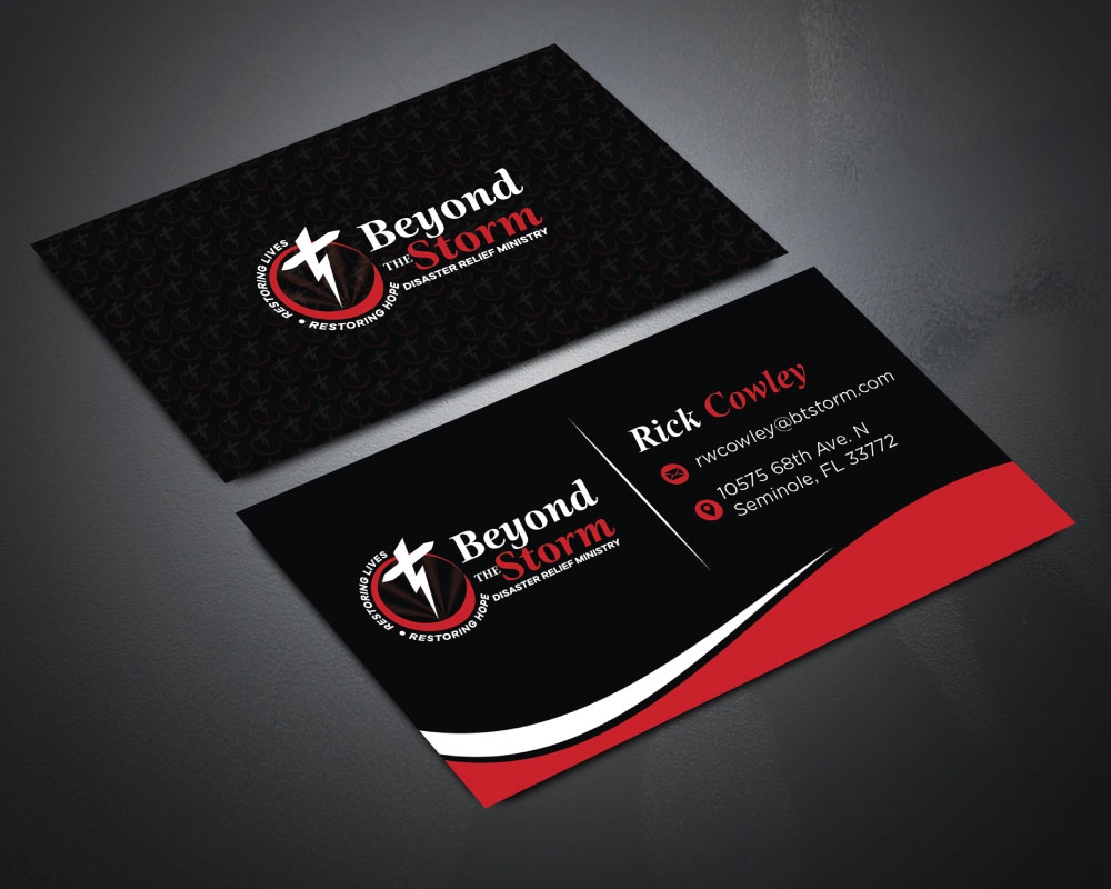 Beyond The Storm logo design by Boomstudioz