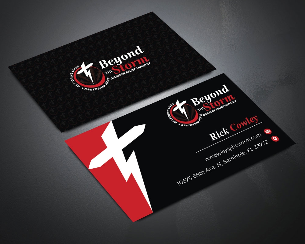 Beyond The Storm logo design by Boomstudioz