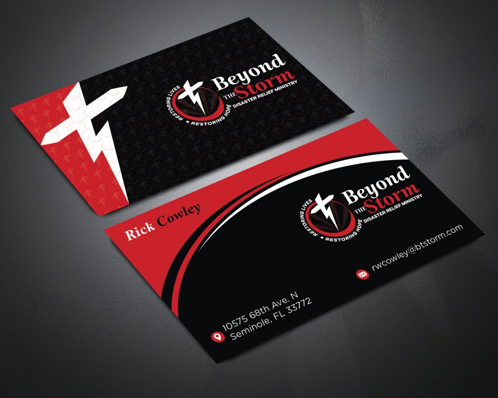 Beyond The Storm logo design by Boomstudioz